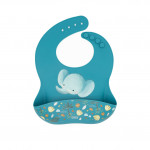 Sassi Σαλιάρα σιλικόνης LFGB 6m+ Chewy The Elephant SI0955