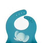 Sassi Σαλιάρα σιλικόνης LFGB 6m+ Chewy The Elephant SI0955