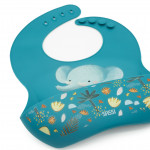 Sassi Σαλιάρα σιλικόνης LFGB 6m+ Chewy The Elephant SI0955