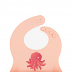 Sassi Σαλιάρα σιλικόνης LFGB 6m+ Slurpy The Octopus SI0979