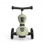 Scoot & Ride Πατίνι με κάθισμα 3 in1 Highwaykick 1 Olive 00001