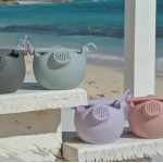 Scrunch Ποτιστήρι Από Ανακυκλώσιμη Σιλικόνη Duck Egg Blue SCR-110031