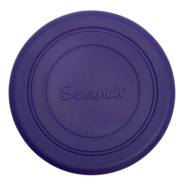 Scrunch Φρίσμπι Από Ανακυκλώσιμη Σιλικόνη Dark Purple SCR-110089