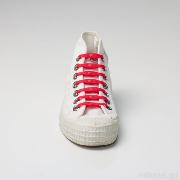 Shoeps Τα Κορδόνια Που Δεν Λύνονται Κόκκινο MY016-RED
