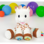Sophie La Girafe Σόφι καμηλοπάρδαλη Λούτρινο παιχνίδι που μεταφέρει την μουσική με ένα άγγιγμα! S230806