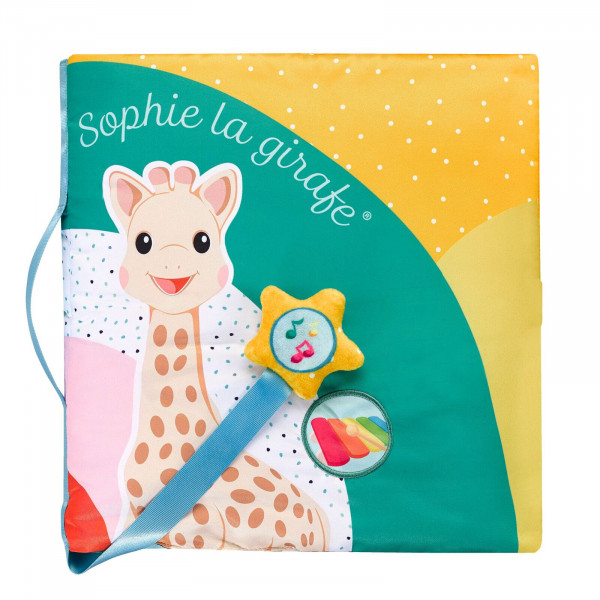 Sophie La Girafe Μεγάλο υφασμάτινο βιβλίο 3M+ με δραστηριότητες Αγγίζω και παίζω S230852