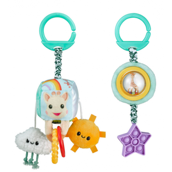 Sophie La Girafe Σετ με 2 κρεμαστά παιχνίδια δραστηριοτήτων S230865