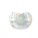 Suavinex Πιπίλα Φυσιολογική SX PRO Σιλικόνης 6-18μ Dreams Blue 2τεμ BR78456