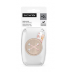 Suavinex Clip Πιπίλας με κορδέλα Dreams Pink BR78486