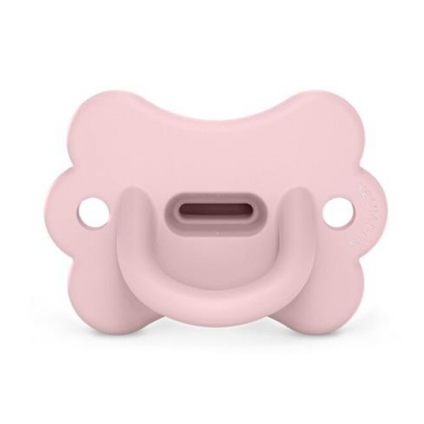 Suavinex Πιπίλα SX PRO Όλο Σιλικόνη Butterfly 0-6m Rosewater BR79798