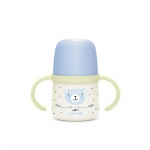Suavinex Μπουκάλι Εκπαιδευτικό με λαβές Night&Day 150ml +6μ WILD Blue BR79813