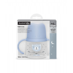 Suavinex Μπουκάλι Εκπαιδευτικό με λαβές Night&Day 150ml +6μ WILD Blue BR79813