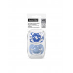 Suavinex Πιπίλα Φυσιολογική SX PRO Σιλικόνης +18μ Wild & Free Blue 2τεμ BR79904 Suavinex Πιπίλα Φυσιολογική SX PRO Σιλικόνης +18μ Wild & Free Blue 2τεμ BR79904