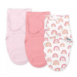 Swaddleme By Ingenuity Πάνα Φασκιώματος Monogram 3τμχ Rainbow 1.0 / 0-3m 012914170342 Swaddleme By Ingenuity Πάνα Φασκιώματος Monogram 3τμχ Rainbow 1.0 / 0-3m 012914170342