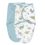 Swaddleme By Ingenuity Πάνα Φασκιώματος 2τμχ Tropical Dino 1.0 / 0-3m 012914171295