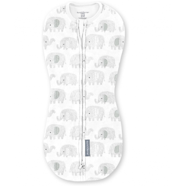 Swaddleme By Ingenuity Πάνα Φασκιώματος Pod Scribble Elephant 1.0 / 0-2m 012914172346