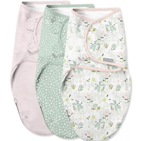 Swaddleme By Ingenuity Πάνα Φασκιώματος Monogram 3τμχ Peekaboo Panda 1.0 / 0-3m 012914590232