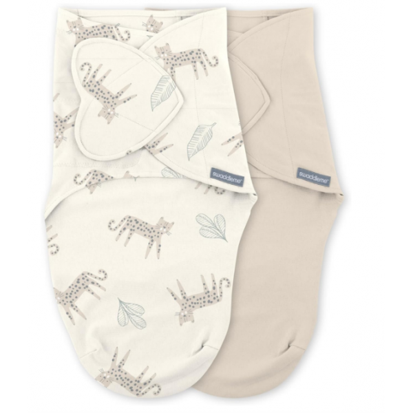 Swaddleme By Ingenuity Monogram Πάνα Φασκιώματος 2τμχ  Born Free 1.0 / 0-3m 074451173811