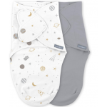 Swaddleme By Ingenuity Monogram Πάνα Φασκιώματος 2τμχ Sunset Space 1.0 / 0-3m 074451999220