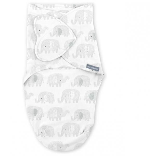 Swaddleme By Ingenuity Πάνα Φασκιώματος Monogram Elephant 1.0 / 0-3m 074451999251