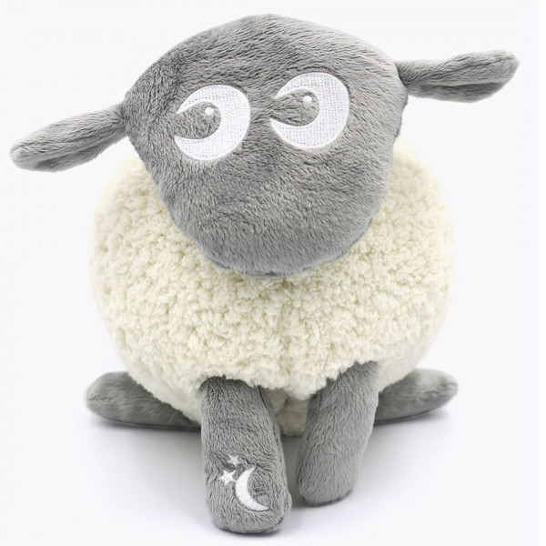 Ewan το προβατάκι DELUXE: Βοήθημα Ύπνου Πρόβατο με λευκούς ήχους, αισθητήρα και φως Γκρι Deluxe EW820194