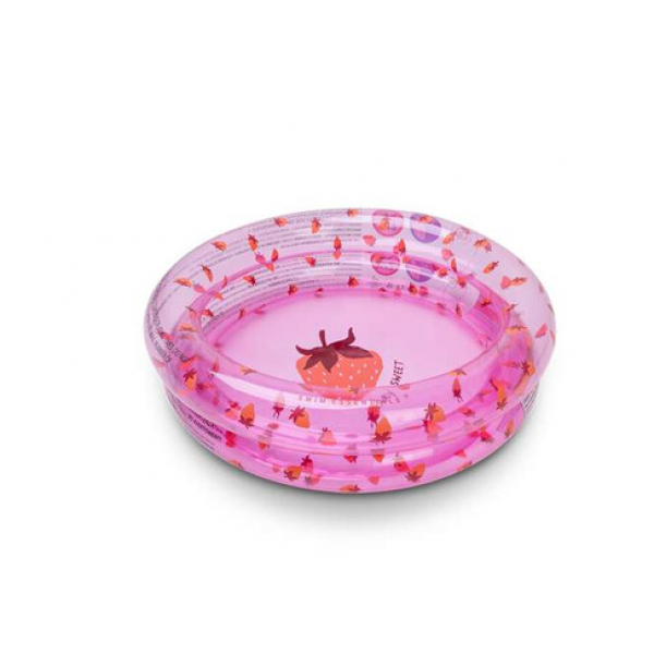 Swim Essentials: Φουσκωτή Πισίνα 60εκ. Strawberry Fields SWE-2025SE101