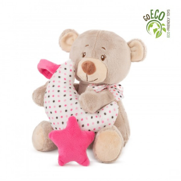 Tedsy Λούτρινο ECO Bear latern with star 60122