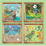 Tiger Tribe Magic Painting World -Dinosaurs 14-020