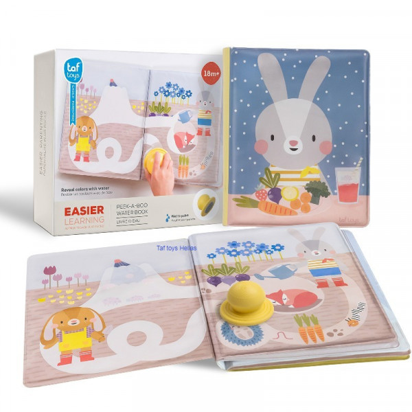 Taf Toys Αδιάβροχο Βιβλίο Δραστηριοτήτων Peek-A-Boo Water Book Τ-13465