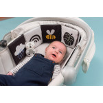 Taf Toys Μαλακό Βιβλίο Δραστηριοτήτων Savannah Black & white T-12875
