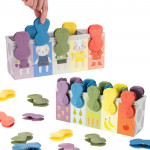 Taf Toys Εκπαιδευτικό Παιχνίδι Δραστηριοτήτων Bunny School Match & Count T-13215