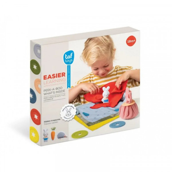 Taf Toys Εκπαιδευτικό παιχνίδι Peek-a-boo What's insidel T-13335