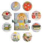 Taf Toys Εκπαιδευτικό Βιβλίο My 1st Busy Book  T-13355