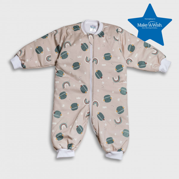 Tender Classic Υπνόσακος με πόδια Wish Planets 2.5 Tog Εκρού 2704-1