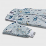 Tender Υπνόσακος Classic Organic 2.5 Tog Zebra Σιέλ 27811