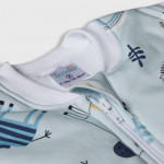 Tender Υπνόσακος Classic Organic 2.5 Tog Zebra Σιέλ 27811