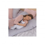 Theraline Μαξιλάρι Εγκυμοσύνης My 7 Comfort Με Κάλυμμα Design 33 “Dots Grey” 64013304