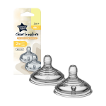 Tommee Tippee Θηλές σιλικόνης Closer to Nature - μέτριας ροής 3m+ 42112252