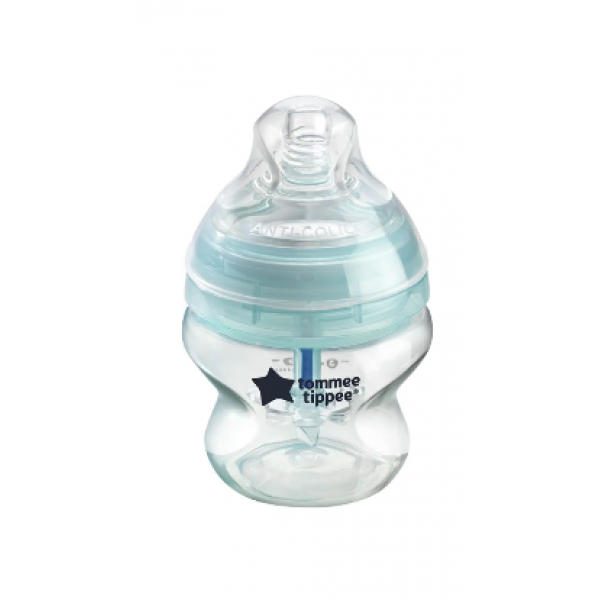 Tommee Tippee Πλαστικό Μπιμπερό Closer To Nature Advanced Anti-colic 150ml Μικρής Ροής Mint 42240586