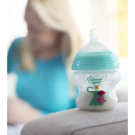 Tommee Tippee Πλαστικό Μπιμπερό Closer To Nature Advanced Anti-colic 150ml Μικρής Ροής Mint 42240586
