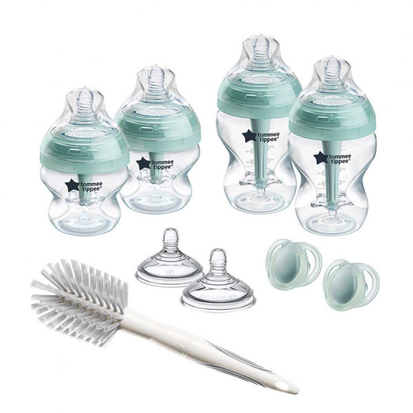 Tommee Tippee Πλαστικό Μπιμπερό Anti-colic Σετ Δώρου Διαφανές 9τμχ 42260953
