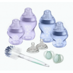 Tommee Tippee Πλαστικό Μπιμπερό Closer To Nature Μώβ Σετ 9τμχ 422739