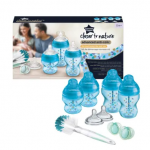 Tommee Tippee Πλαστικό Μπιμπερό Closer To Nature Advanced Anti-colic Σετ 9τμχ Μπλε 422751