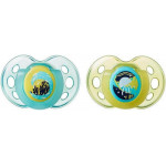 Tommee Tippee Πιπίλα σιλικόνης Night Time 18-36 μηνών 43341302