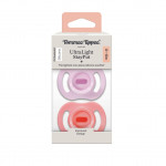Tommee Tippee Πιπίλες Σιλικόνης Ultra Light StayPut 0-6m Pink 433594.pink