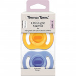 Tommee Tippee Πιπίλες Σιλικόνης Ultra Light StayPut 6-18m Blue-Yellow 433595.yellowblue