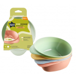 Tommee Tippee Μπολ Φαγητού Easy Scoop 4τμχ 44671493