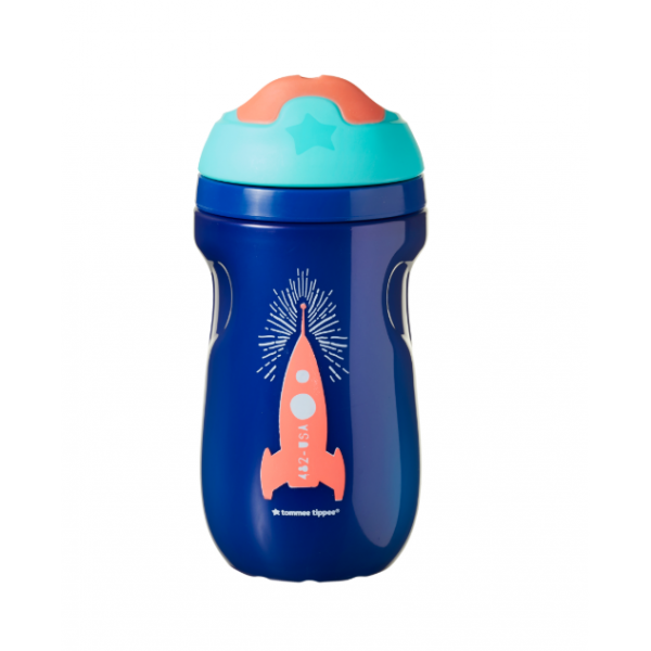 Tommee Tippee παγούρι Sipper Cup με σκληρό στόμιο 260ml 12m+ Blue 44713097.b
