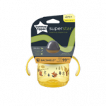 Tommee Tippee Εκπαιδευτικό κύπελλο με στόμιο μαλακής σιλικόνης κίτρινο 190ml 4m+ 447827