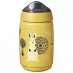 Tommee Tippee Κύπελλο με στόμιο μαλακής σιλικόνης κίτρινο 390ml 12m+ 447828